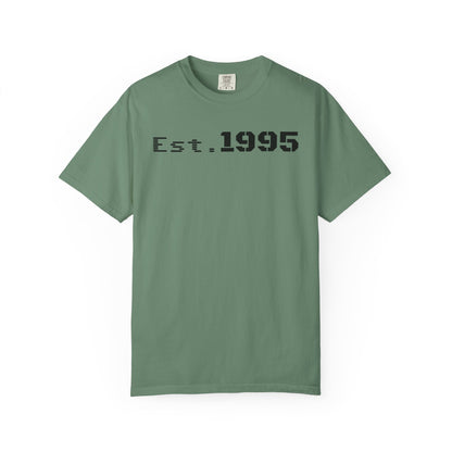 Vintage Est. 1995 T-Shirt, Retro Unisex Tee, Perfect Gift for Birthdays, Casual Wear, Nostalgic Apparel - TRV