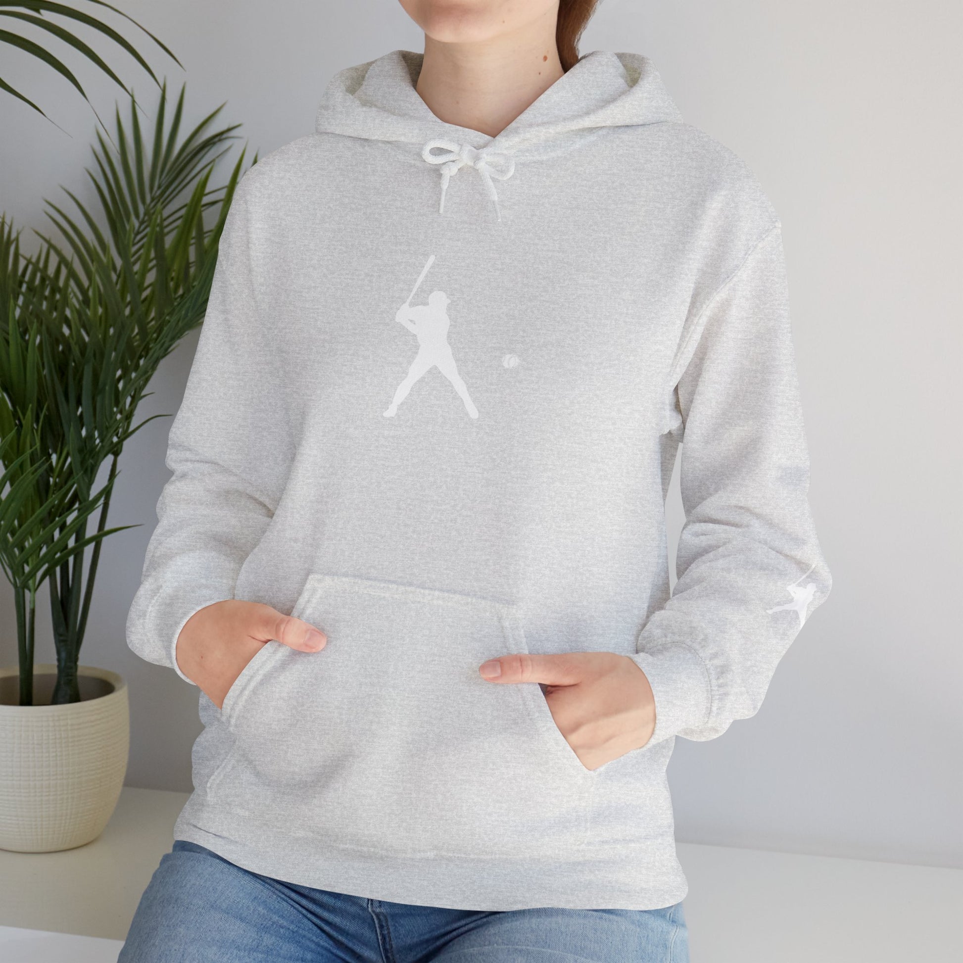 Sporty Unisex Baseball Hooded Sweatshirt, Casual Hoodie for Athletes, Perfect for Gifts, Comfy Streetwear, Ideal for Sports Events, Personal Use - TRV