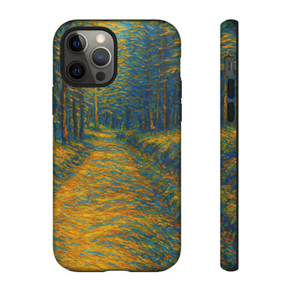 Artistic Phone Case for Nature Lovers, Tough Cases, Vibrant Design, Gift for Friends, Phone Accessories, Unique Artwork - TRV