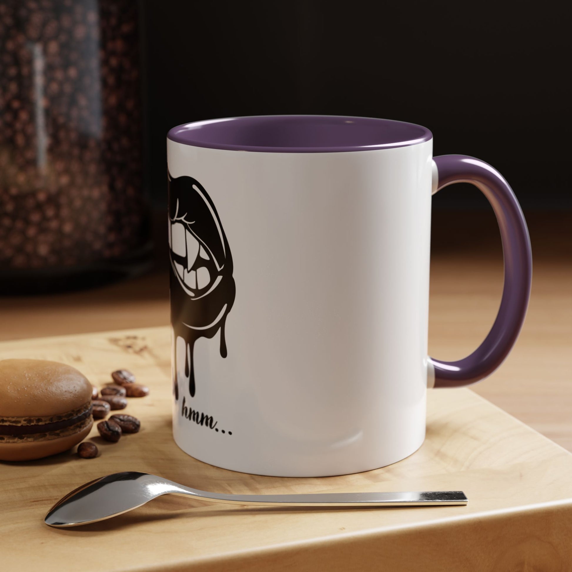Vampire Lip Accent Coffee Mug - 11oz & 15oz - Unique Halloween Gift - TRV