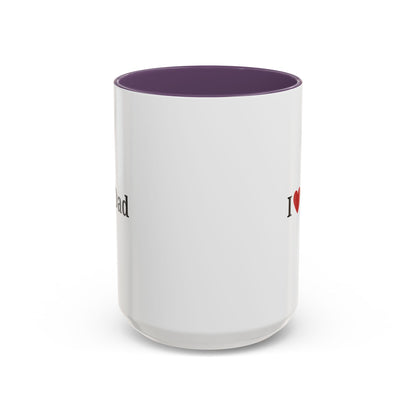 I Love Dad Accent Coffee Mug - Perfect Gift for Father's Day & Birthdays - TRV
