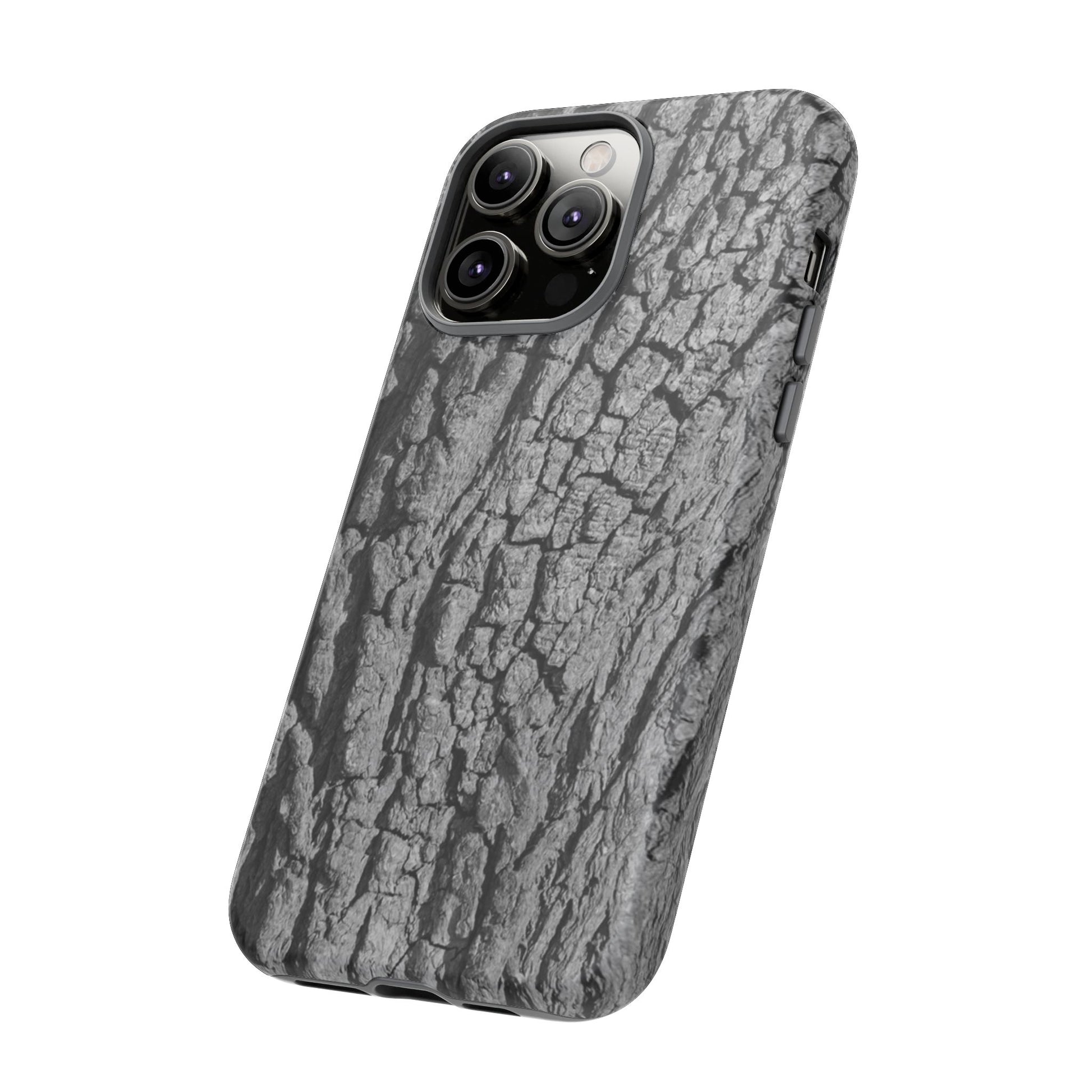 Rustic Bark Phone Case - Tough and Durable Protection - TRV