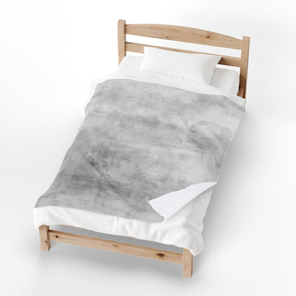 Velveteen plush blanket with all-over print, soft luxurious throw for home, couch, or bed by Printify.