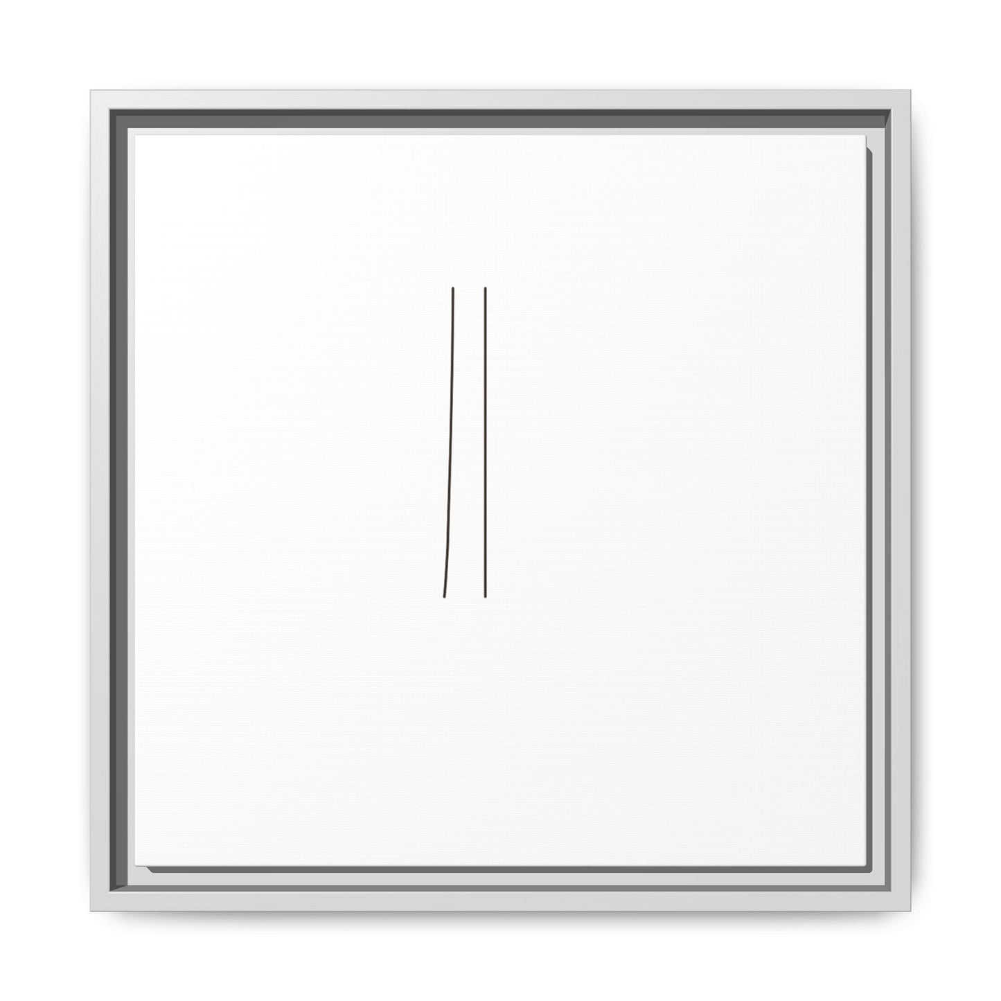 Minimal Line Art | Matte Canvas Framed