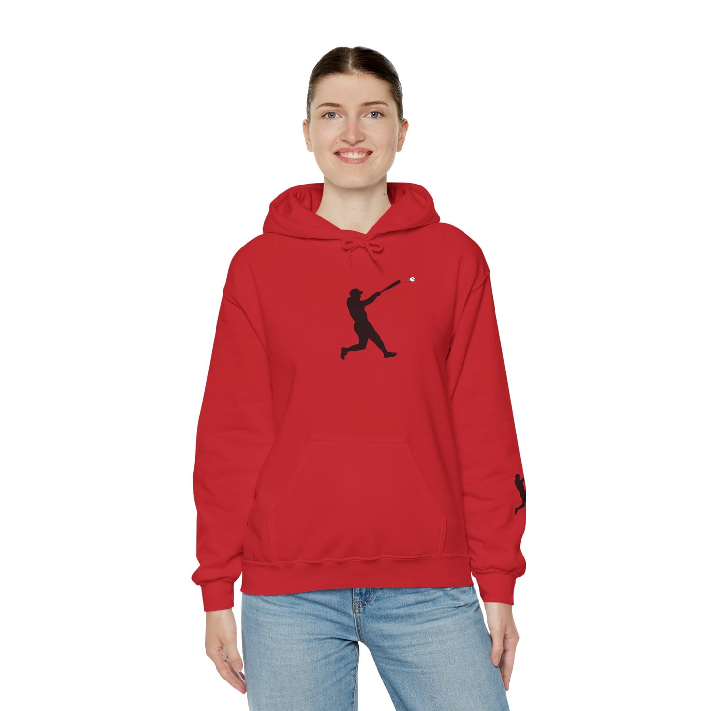 Baseball Swing Unisex Hoodie - Perfect Gift for Athletes, Sports Enthusiasts, Cozy Layer for Cool Days, Great for Team Spirit - TRV
