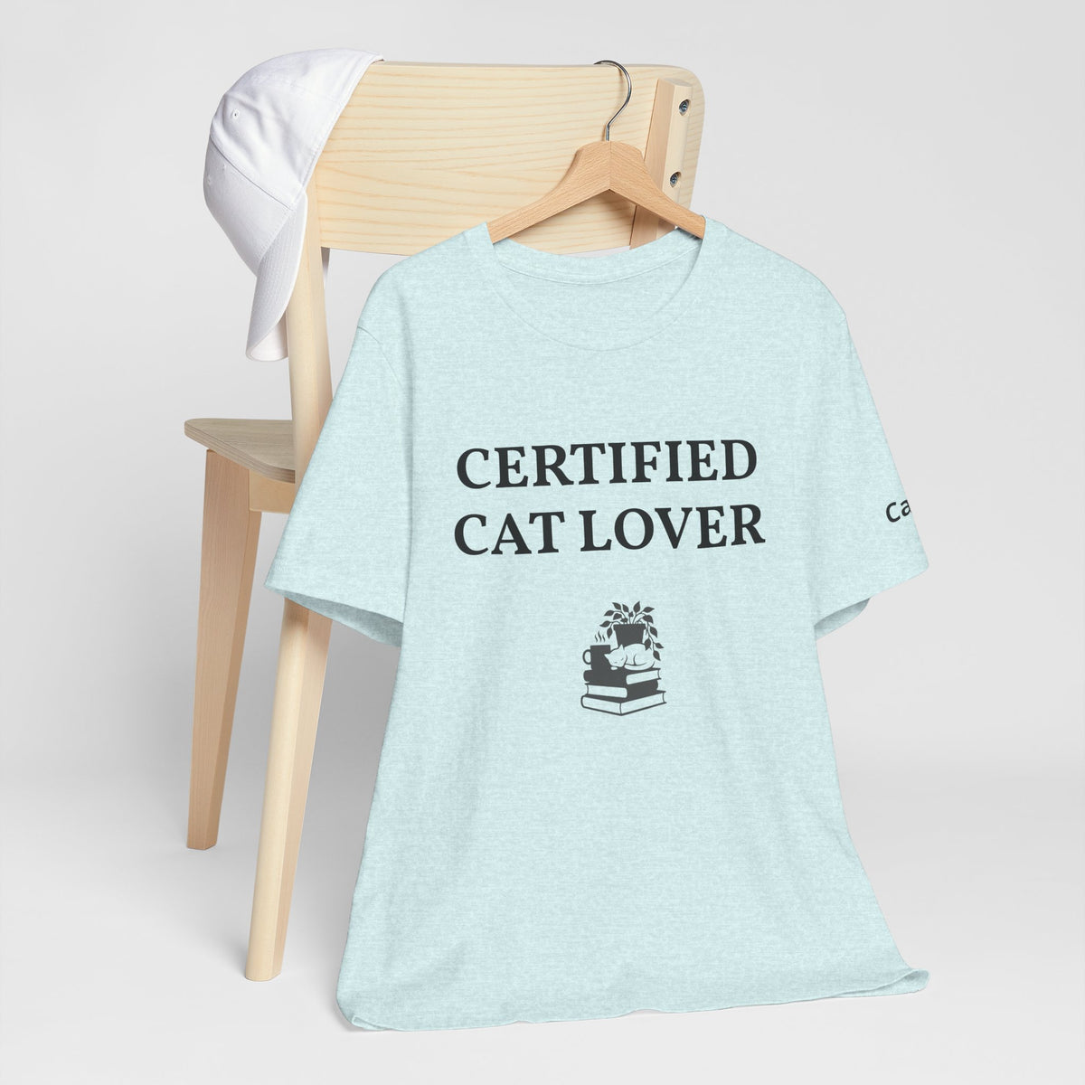 Unisex custom T-shirt by Printify with personalized design, made from soft fabric, shown flat on a white background.