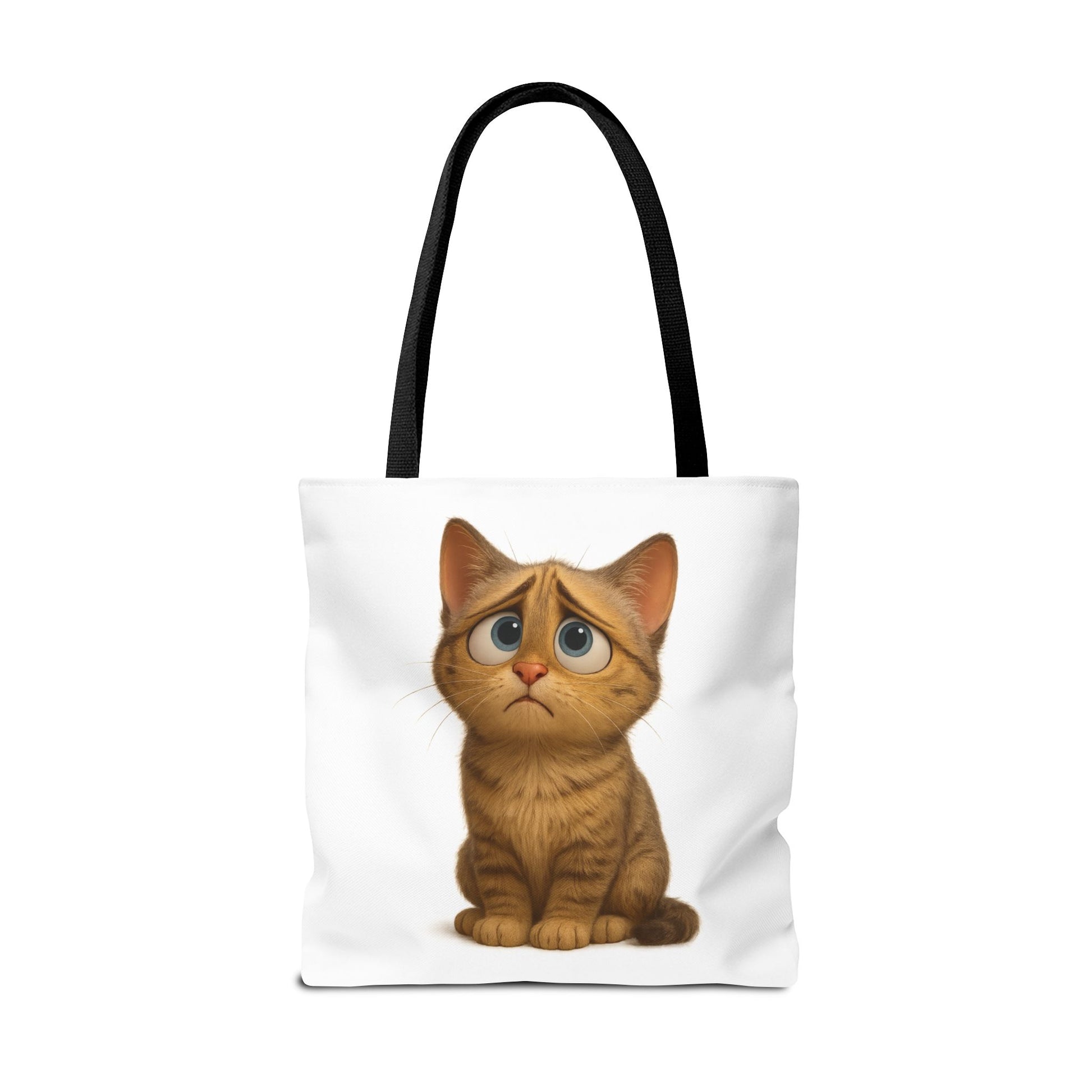 Cute Cat Tote Bag, Animal Lover Gift, Shopping Tote, Reusable Bag, Cute Merchandise, Eco-Friendly Gift - TRV