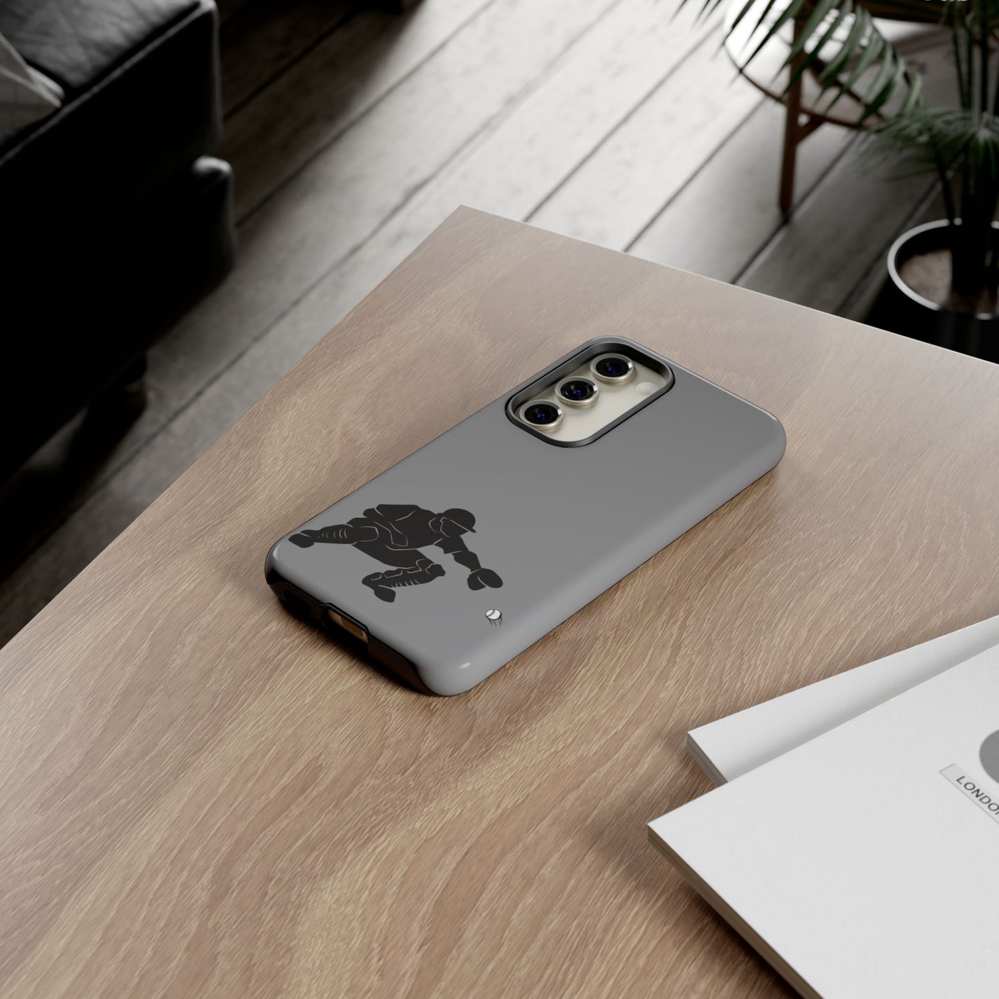 Baseball Catcher Phone Case - Tough Cases, Sports Phone Cover, Great for Athletes, Perfect Gift for Baseball Lovers, Unique Cell Phone Design - TRV