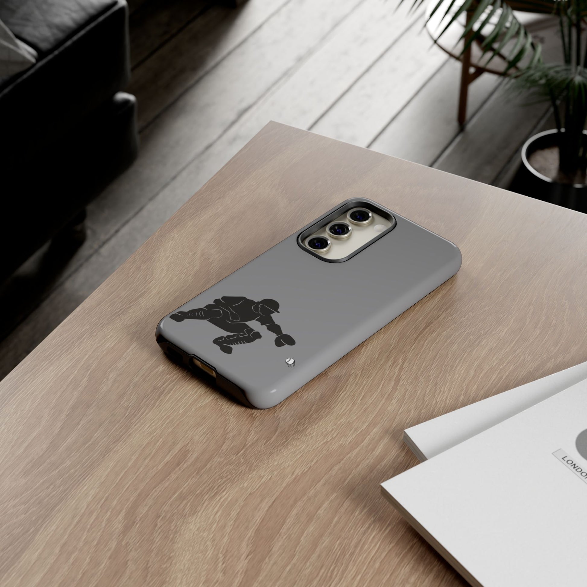 Baseball Catcher Phone Case - Tough Cases, Sports Phone Cover, Great for Athletes, Perfect Gift for Baseball Lovers, Unique Cell Phone Design - TRV