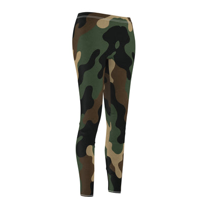 Stylish Camouflage Women's Leggings, Fitness Leggings, Casual Wear, Street Style, Outdoor Activity, Gift for Her