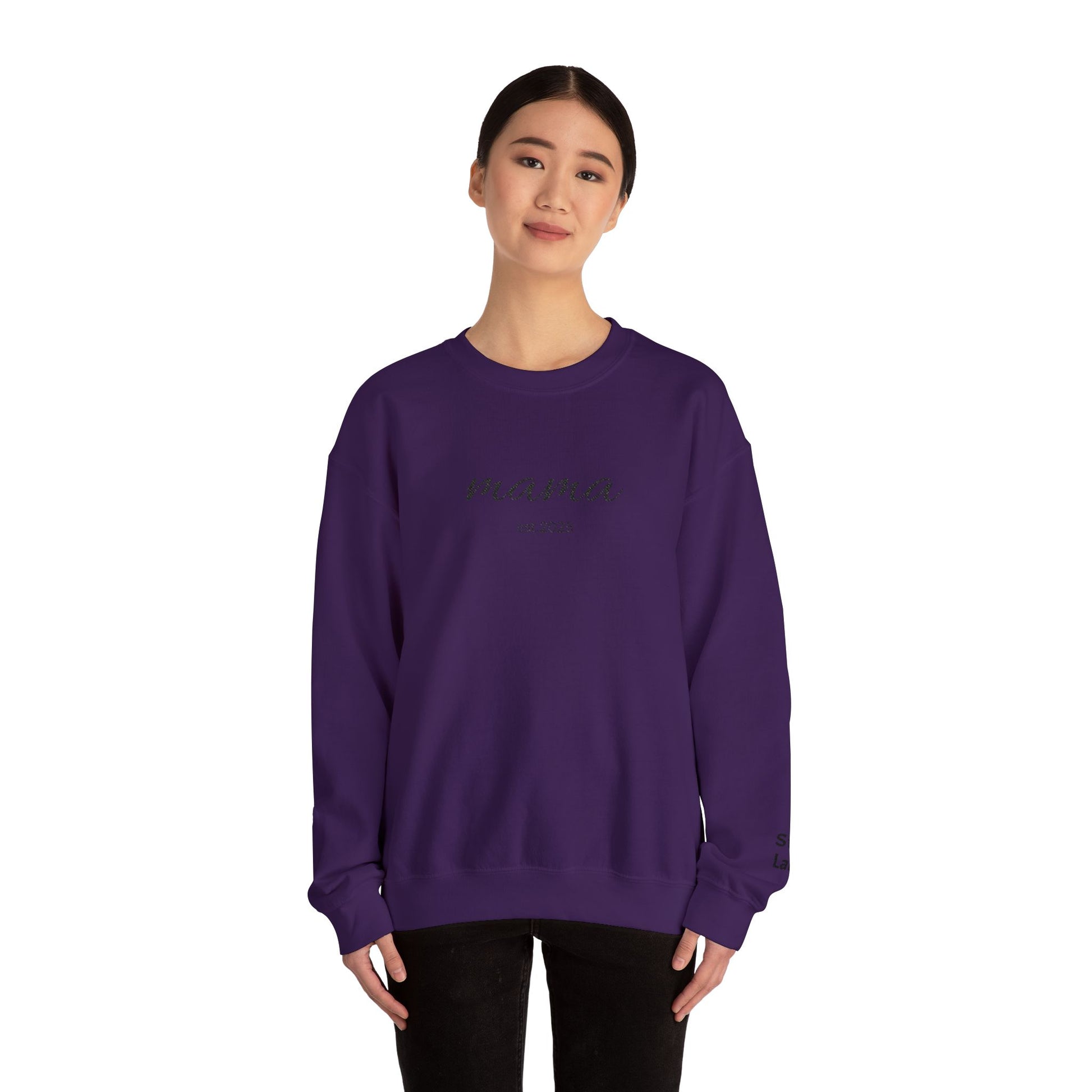 mama sweatshirt | simple script mom pullover - TRV