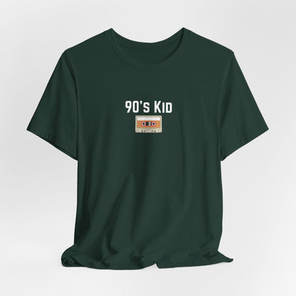 Retro Cassette Tee, Vintage Music Shirt, Unisex Short Sleeve, Gift for Music Lovers, Nostalgic Graphic Tee, Casual Wear