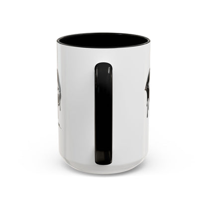 Vampire Lip Accent Coffee Mug - 11oz & 15oz - Unique Halloween Gift