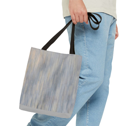 Abstract Textured Tote Bag - Stylish and Versatile for Everyday Use - TRV