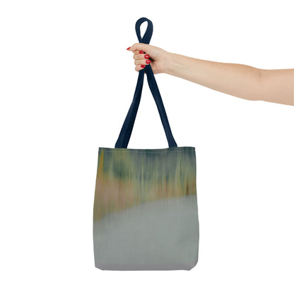 Serene Landscape Tote Bag - Stylish Eco-Friendly Carryall for Everyday Use - TRV