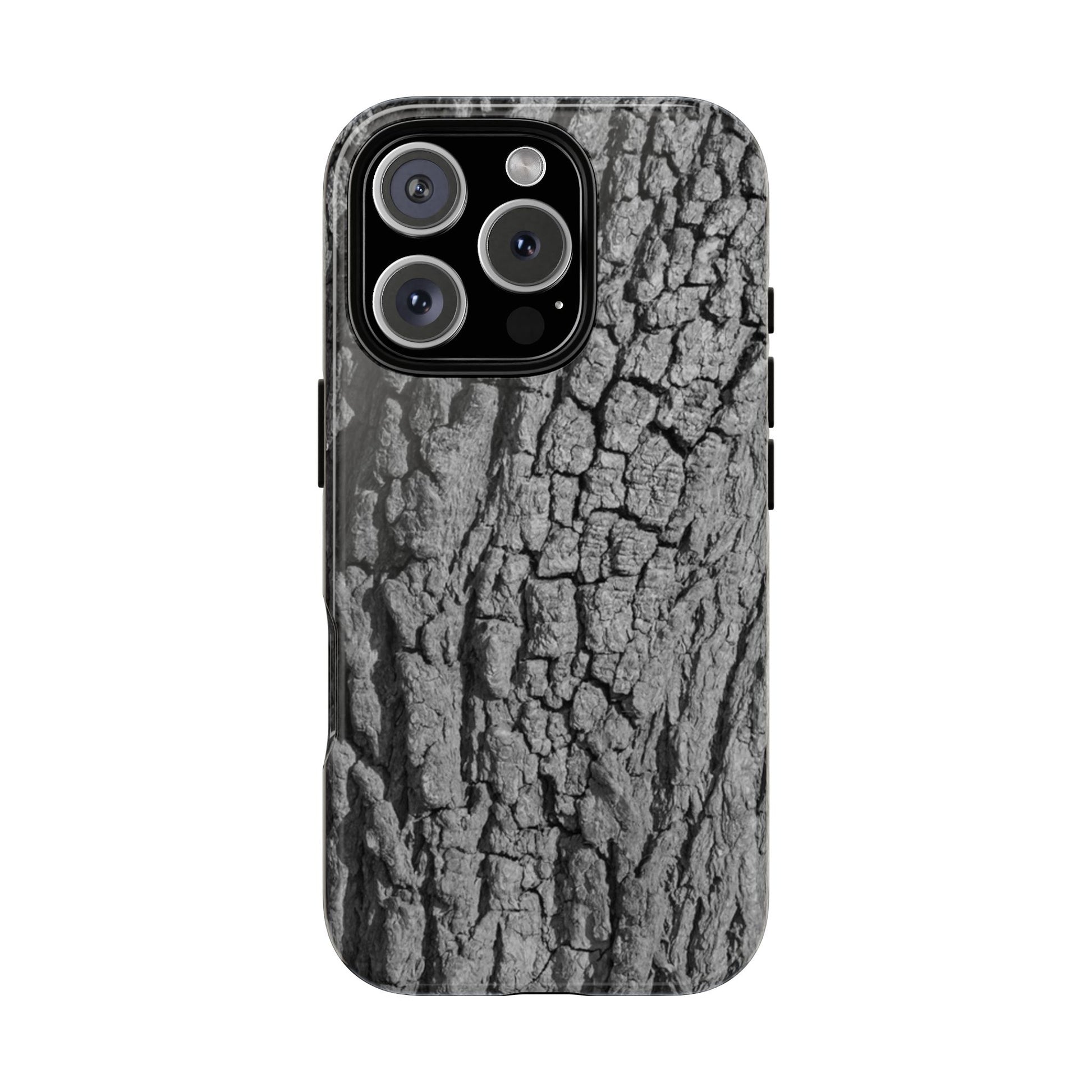 Rustic Bark Phone Case - Tough and Durable Protection - TRV