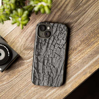 Rustic Bark Phone Case - Tough and Durable Protection - TRV