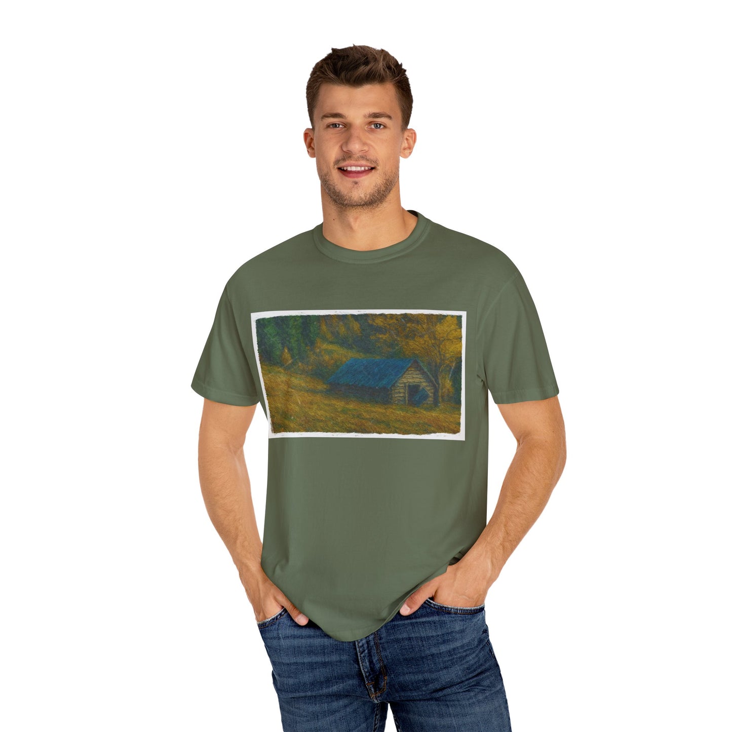 Nature-Inspired Unisex T-Shirt | Cozy Autumn Vibe, Perfect for Casual Outings, Gift for Nature Lovers, Outdoor Adventure Tee, Relaxed Fit - TRV