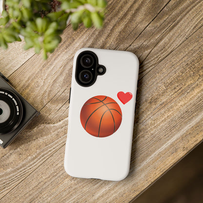 Basketball Phone Case, Love Basketball Case, Sports Gift, Athletic Style, Unique Phone Cover - TRV