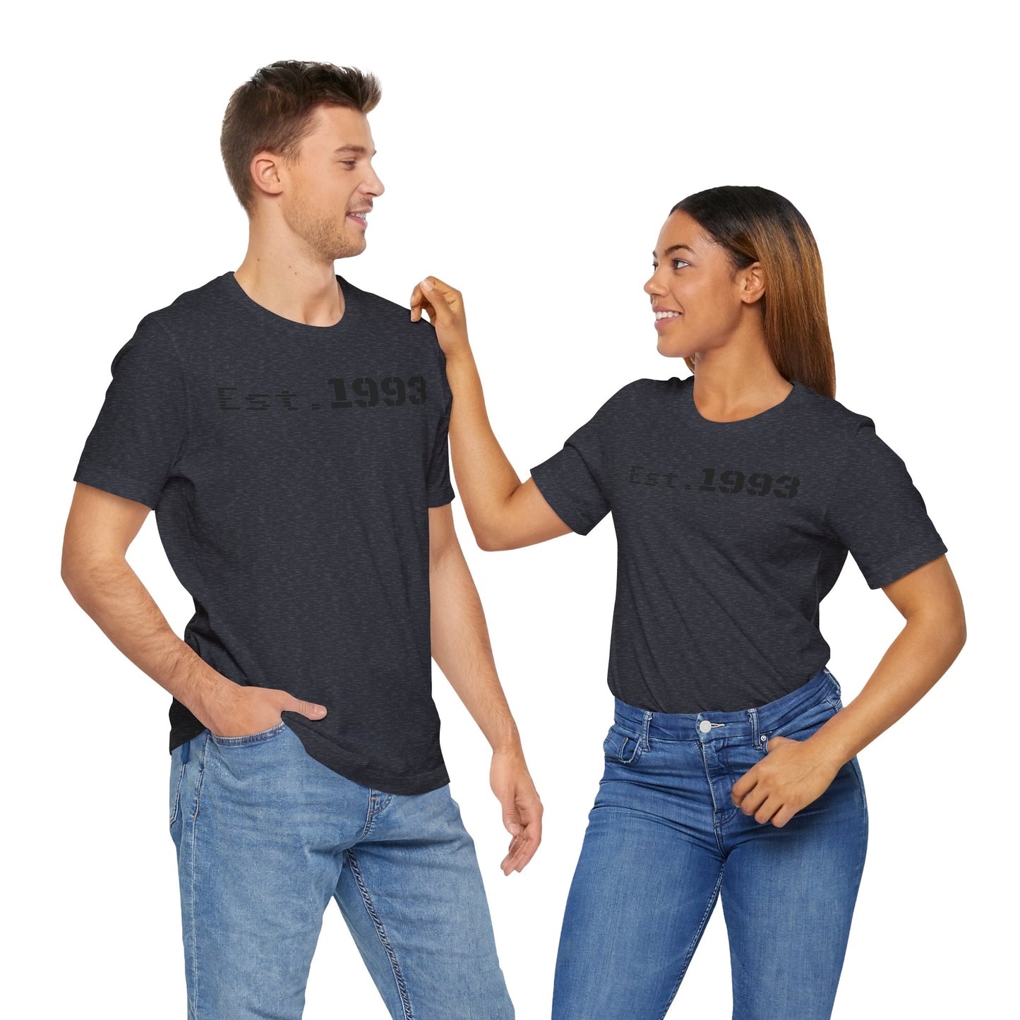 Est. 1993 Unisex Short Sleeve Tee - Perfect for Birthdays, Nostalgia, Casual Wear, Gifts, and Celebrations - TRV