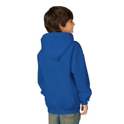 Baseball Themed Youth Hoodie, Sports Sweatshirt, Kids Gift, Youth Apparel, Baseball Fan Gear, Athletic Hoodie