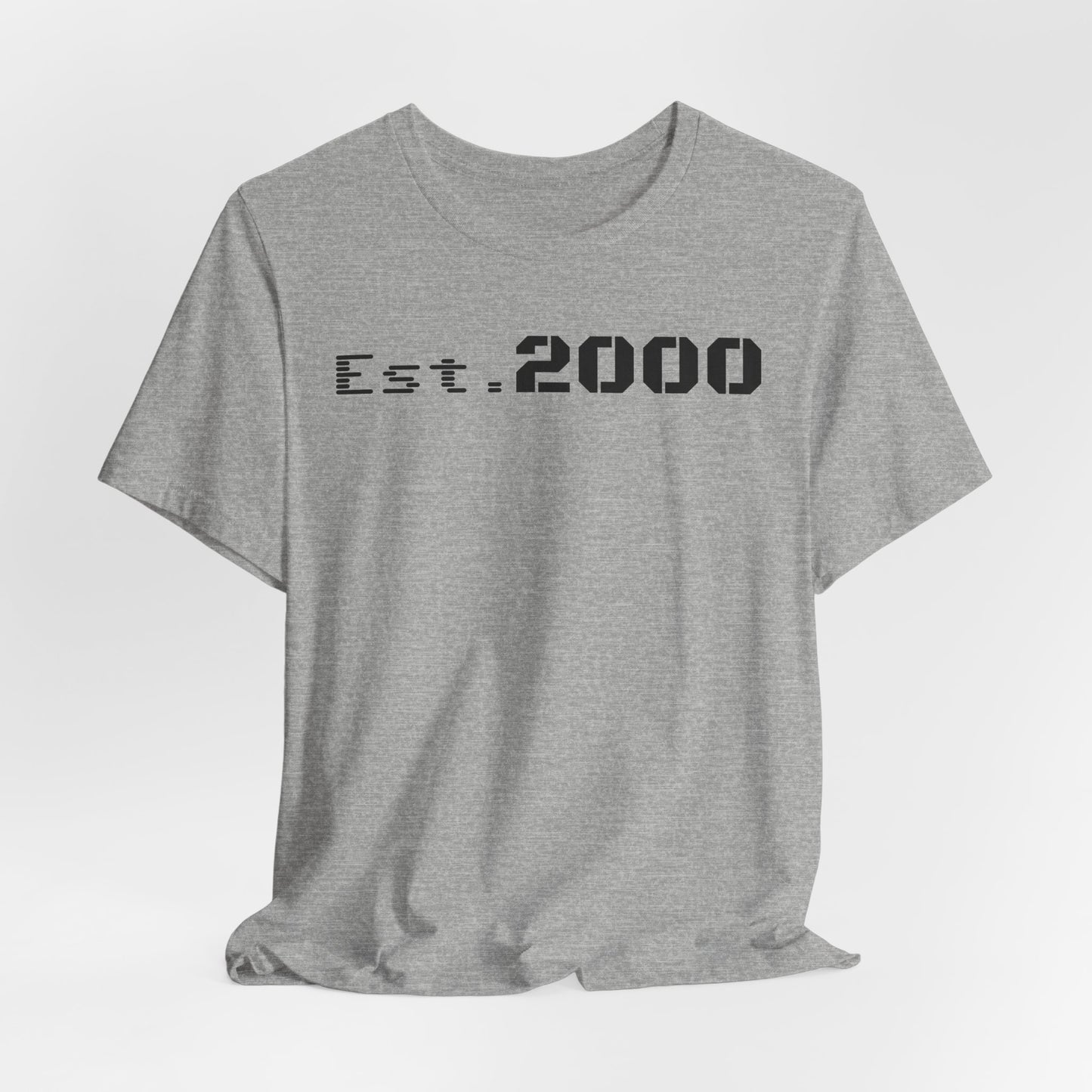 Est. 2000 T‑Shirt — Born in 2000 Retro Pixel Tee