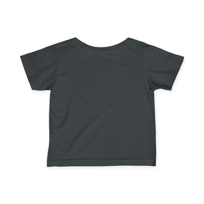 Baby infant tee shirt featuring a cute sloth nap graphic, soft kids clothing by Printify with playful design.