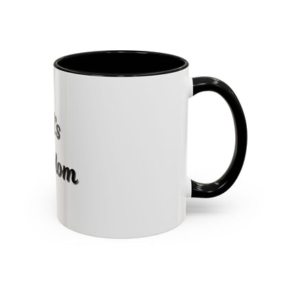 World's Best Mom Accent Coffee Mug - 11oz & 15oz - Perfect Gift for Mother's Day - TRV