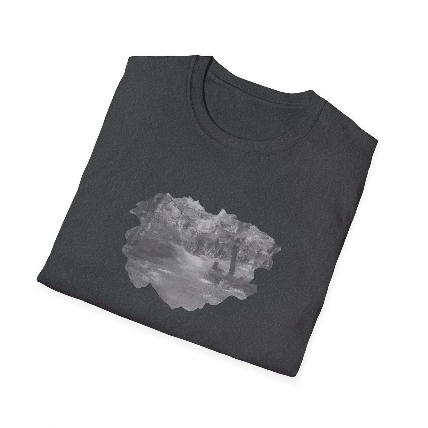 Serene Nature Landscape T-Shirt - Comfortable Unisex Tee, Outdoor Adventures, Nature Lover Gift, Casual Wear, Stylish Spring Top - TRV