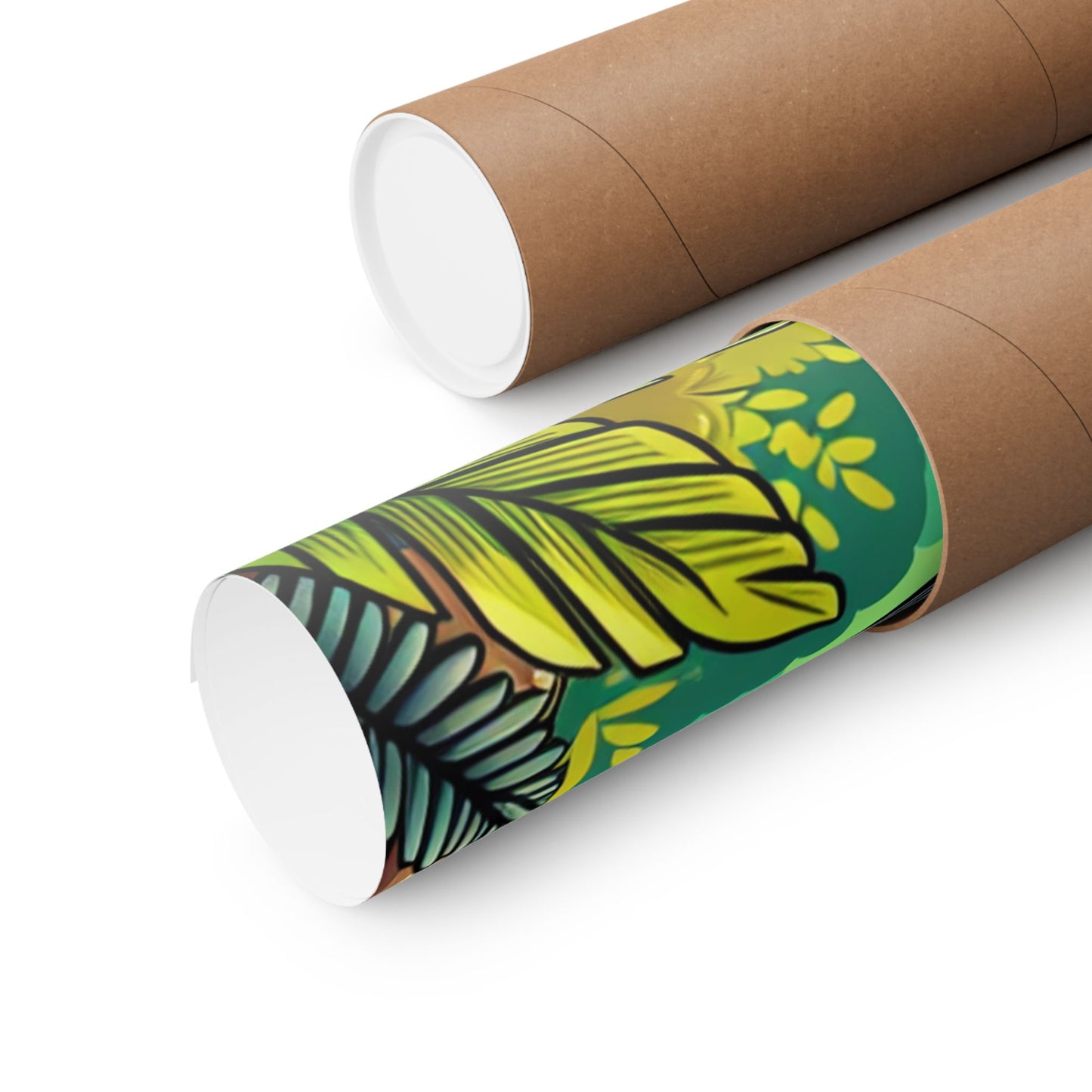 Sloth Hammock Matte Poster — Tropical Relaxation Wall Art