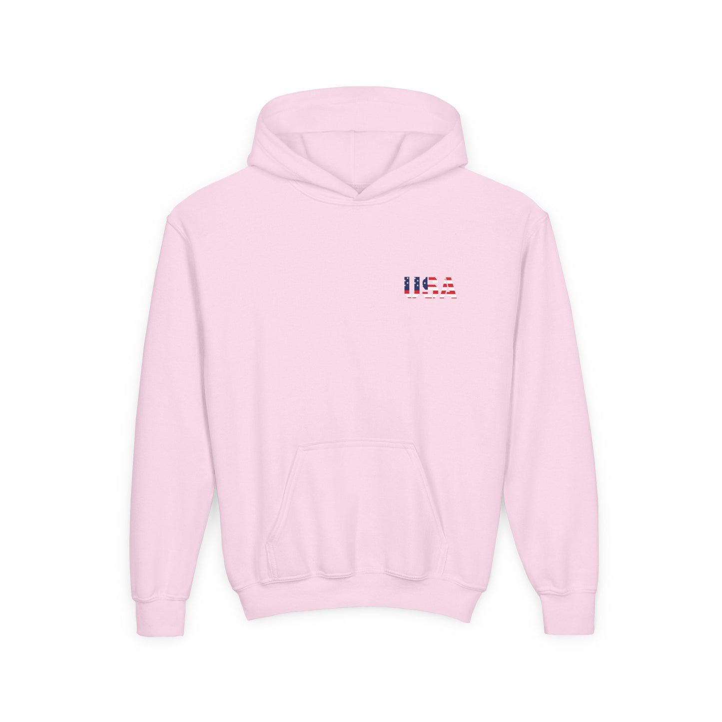 USA Flag Youth Hoodie, Youth Sweatshirt, Cool Hoodie for Kids, American Pride Apparel, Comfortable Boys and Girls Sweatshirt