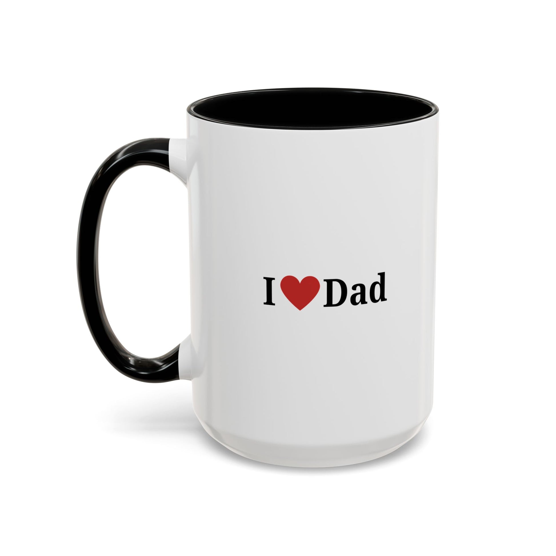 I Love Dad Accent Coffee Mug - Perfect Gift for Father's Day & Birthdays - TRV