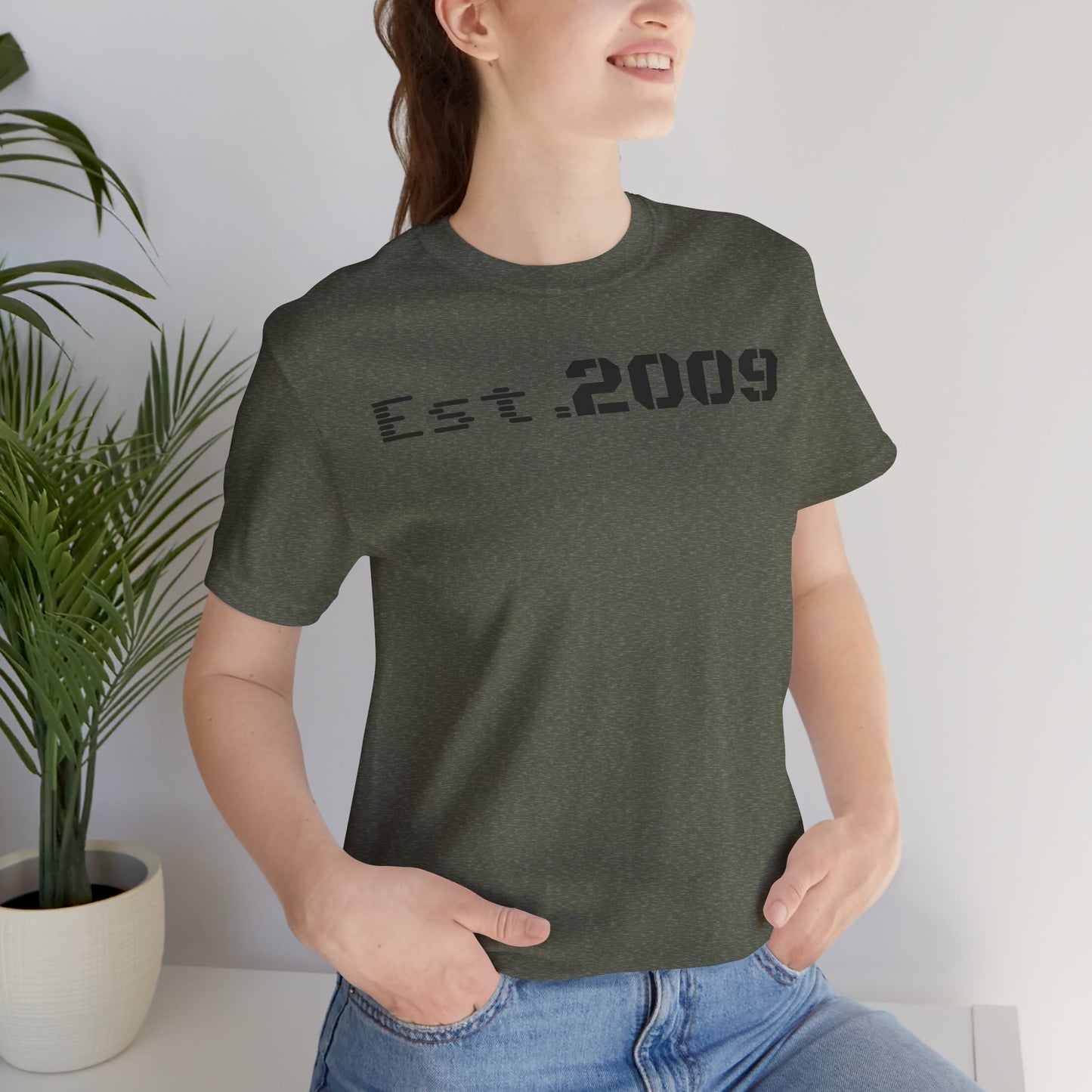 Established 2009 Unisex Tee - Casual Wear, Birthday Gift, Graduation Outfit, Anniversary Shirt, Personalized Fashion - TRV
