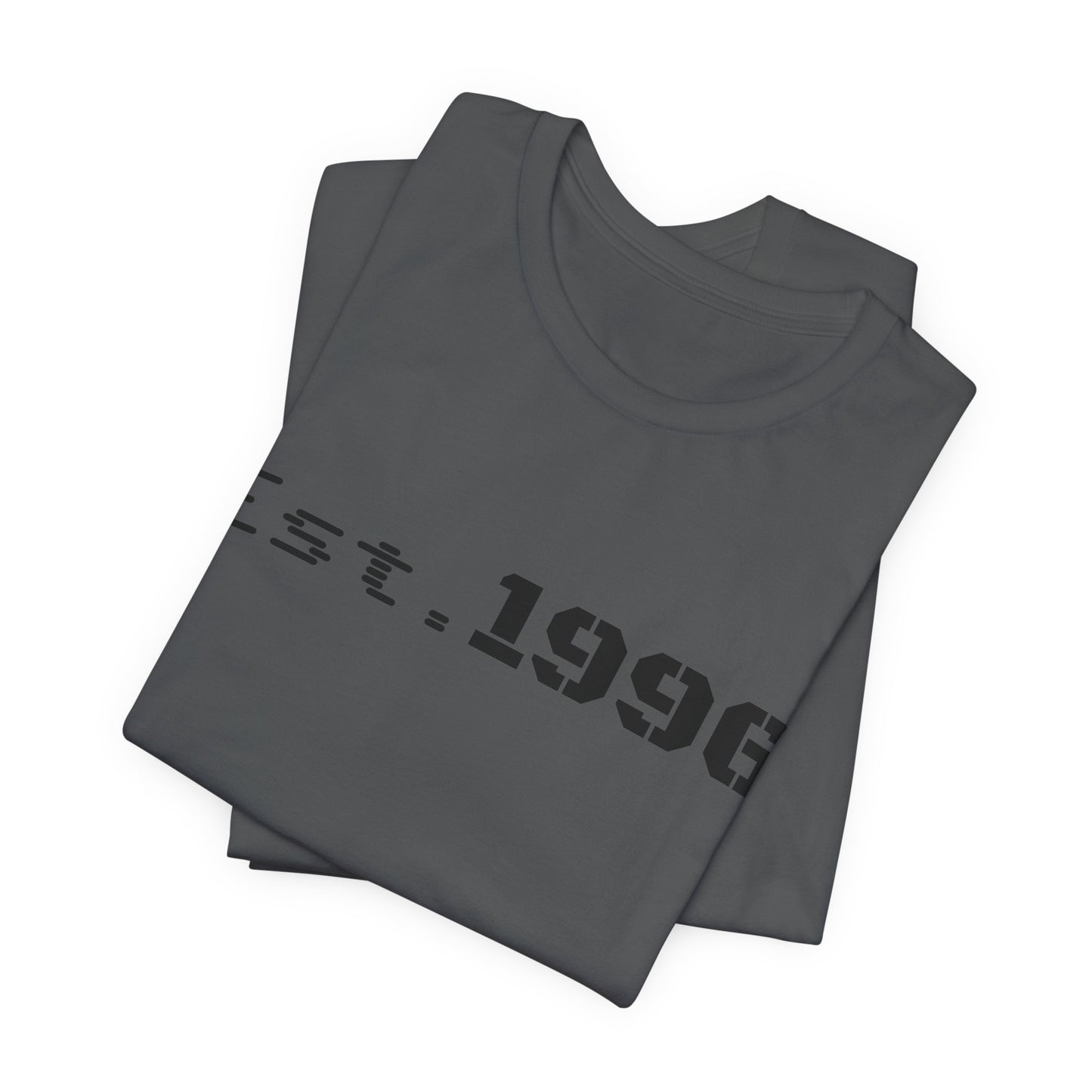 Vintage Est. 1996 T-shirt by Printify featuring a classic design, perfect as a birth year birthday gift.