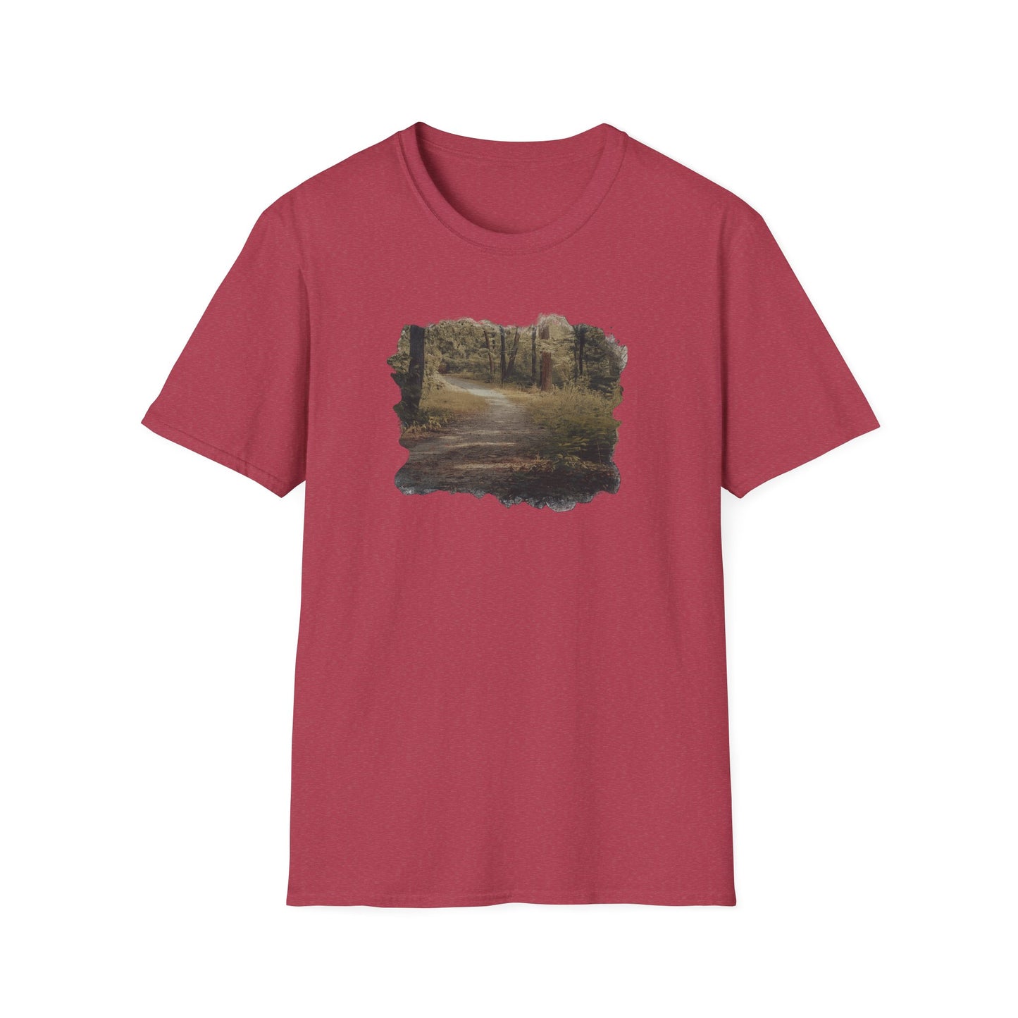 Nature-Inspired Unisex Softstyle T-Shirt | Casual Wear, Outdoor Activities, Gift for Nature Lovers, Relaxed Fit T-Shirt, Eco-Friendly Style - TRV