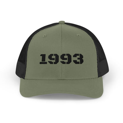 Vintage 1993 Snapback Trucker Cap, Cool Dad Hat, Casual Cap, Summer Accessory, Gift for Him, Fashion Statement Hat - TRV