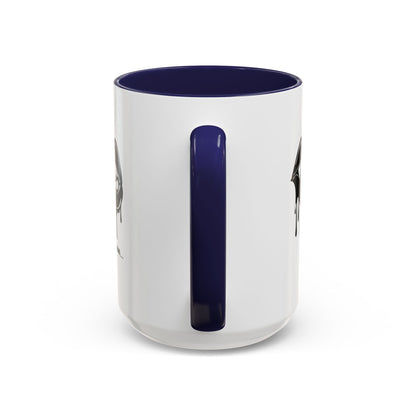 Vampire Lip Accent Coffee Mug - 11oz & 15oz - Unique Halloween Gift