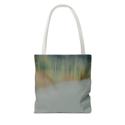 Serene Landscape Tote Bag - Stylish Eco-Friendly Carryall for Everyday Use - TRV