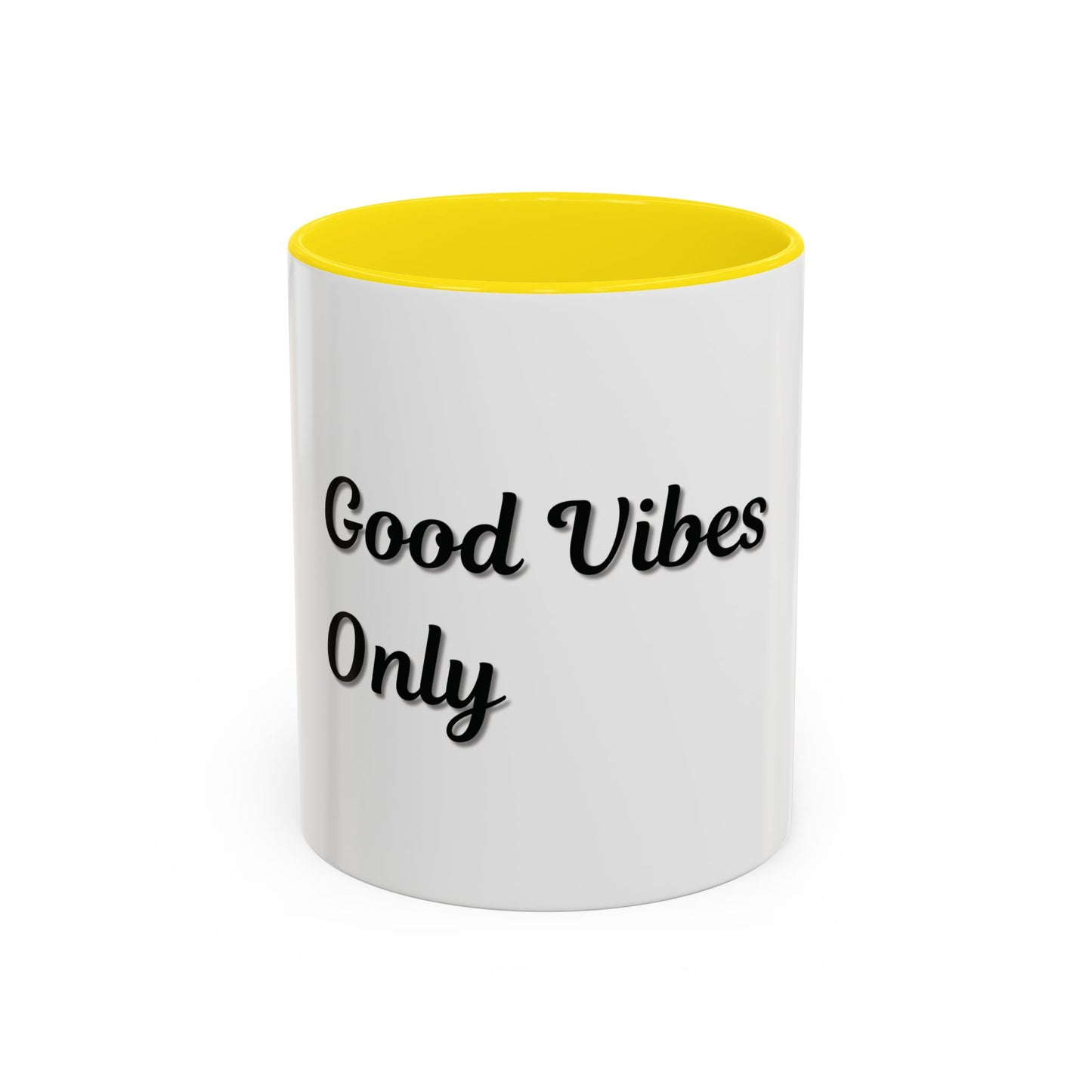Good Vibes Only Coffee Mug - 11 & 15oz Accent Mug for Positive Energy - TRV