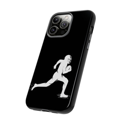 Football Player Phone Case, Tough Cases, Sports Phone Cover, Gift for Athletes, iPhone & Samsung Accessories, Running Player Design - TRV