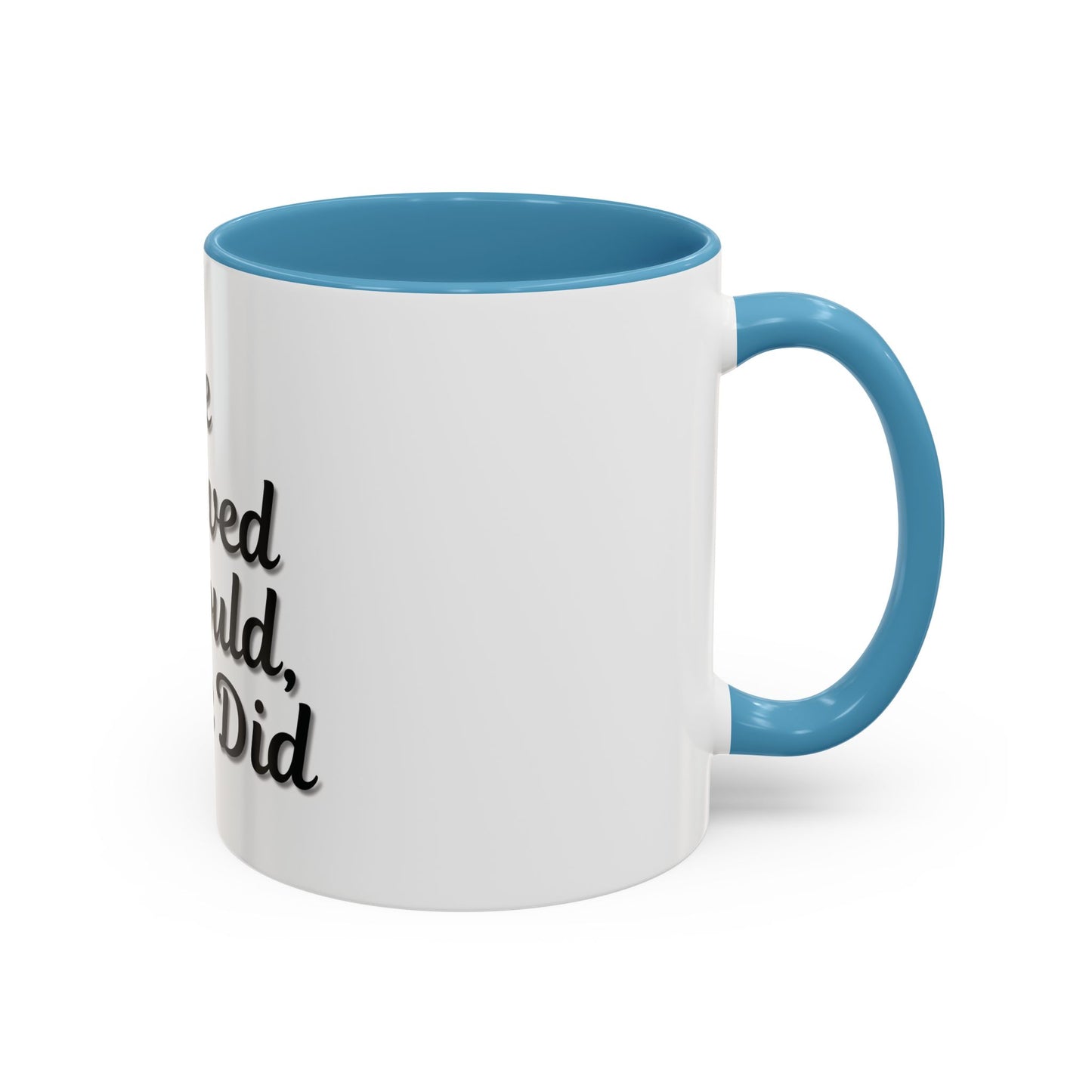 Inspirational Accent Coffee Mug - 'He Believed He Could, So He Did' - Perfect Gift for Motivational Moments - TRV