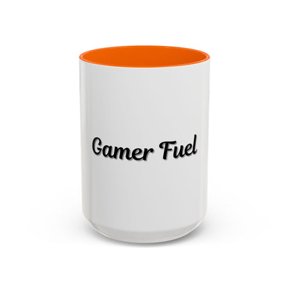 Gamer Fuel Accent Coffee Mug - Perfect for Gamers - TRV