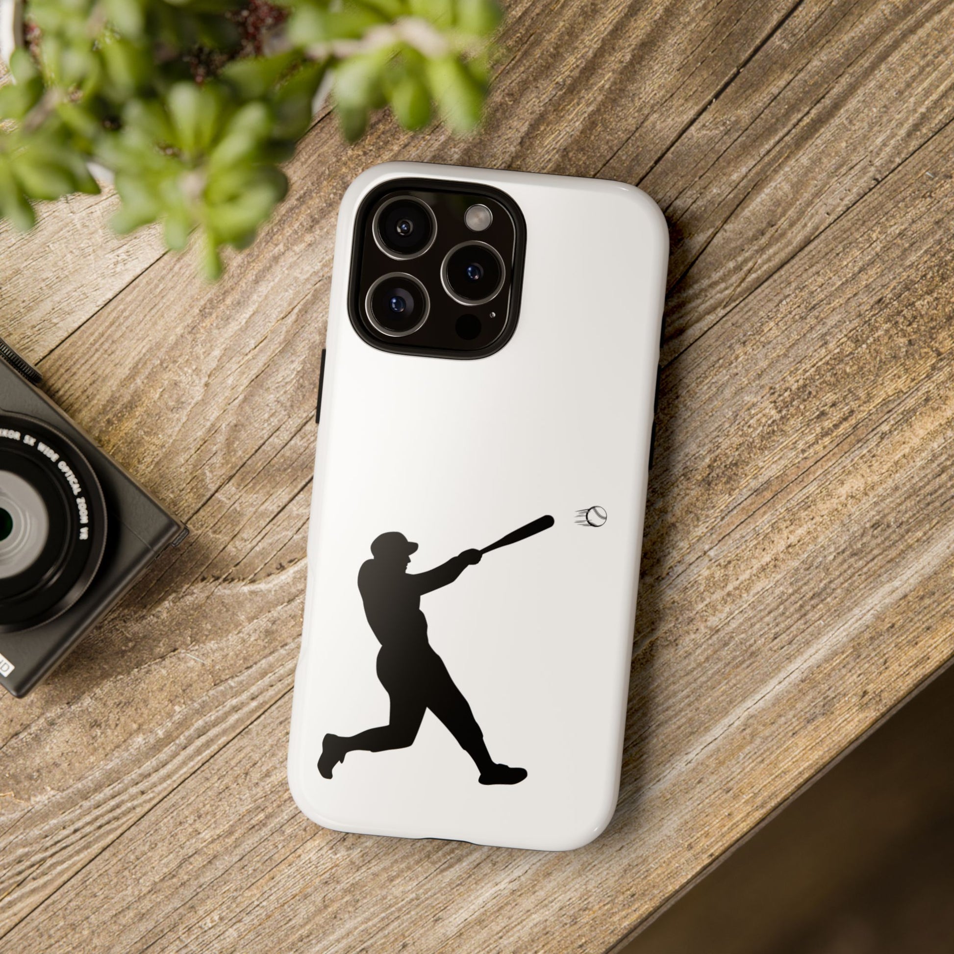 Baseball Phone Case, Tough Cases for Sport Lovers, Gift for Athletes, Baseball Accessories, Durable Phone Covers - TRV