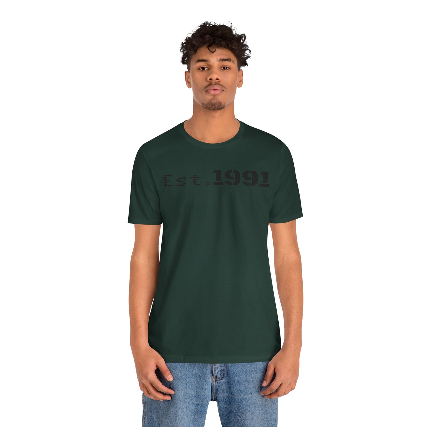 Unisex Vintage Est. 1991 Tee - Perfect Gift for Birthdays, Anniversaries, Throwback Fashion, Casual Wear, Milestone Celebrations