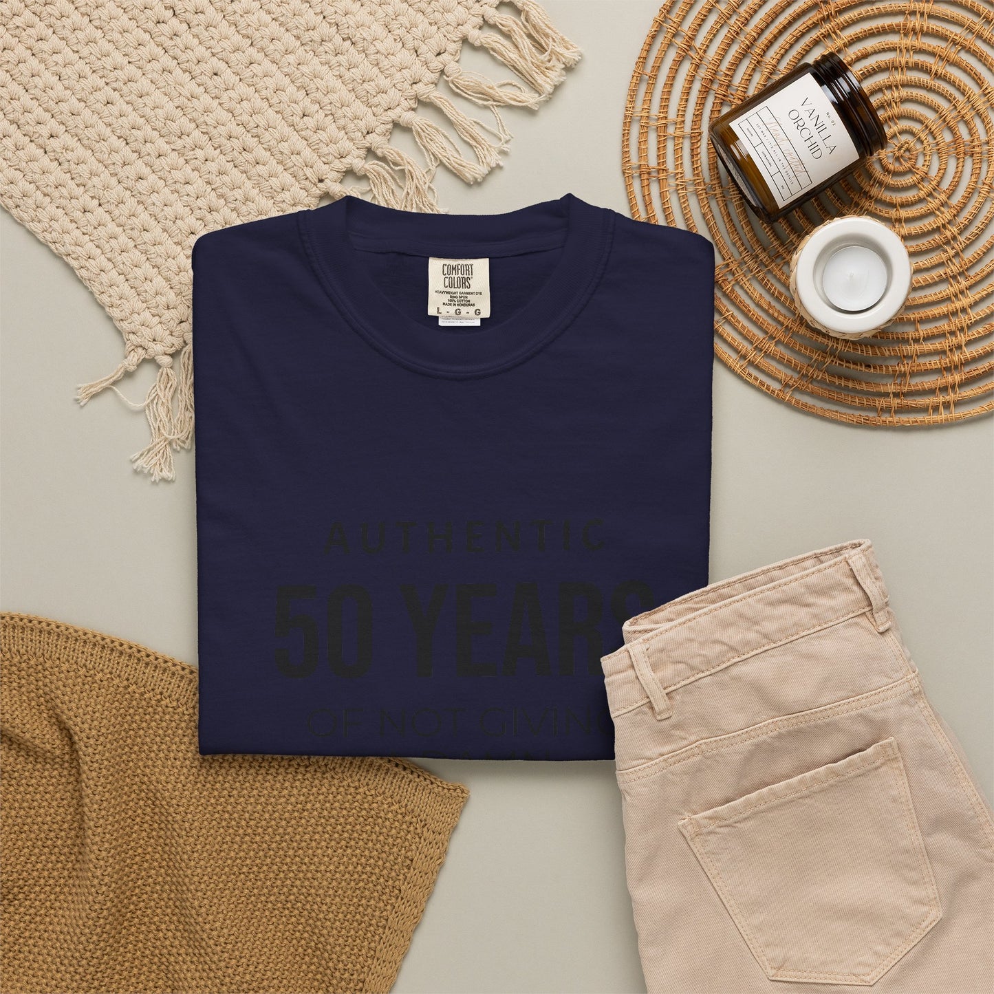 Design Your Own Garment-Dyed T-Shirt — TRV08 Custom Tee