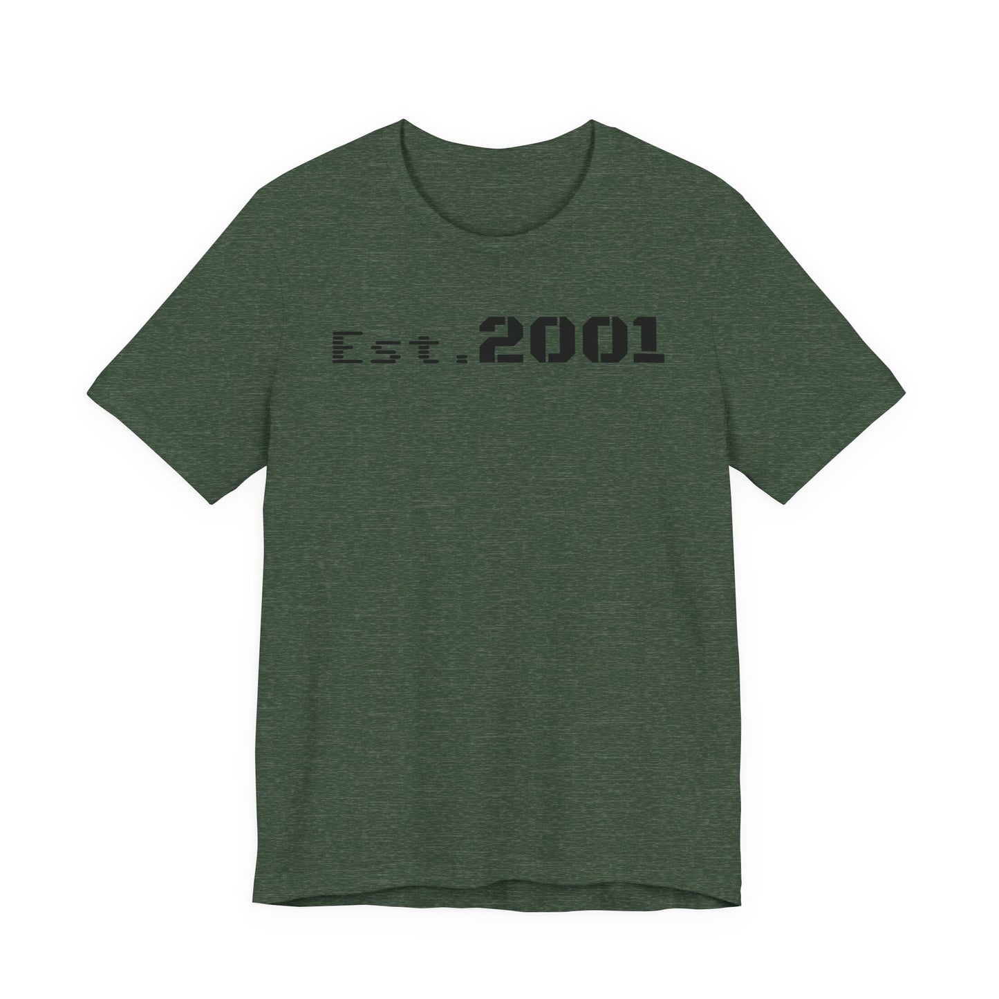 Est. 2001 Unisex Tee - Timeless Casual Wear, Birthday Gift, Nostalgic Fashion, Everyday Comfort, Trendy Streetwear