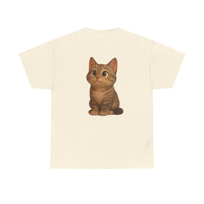 Adorable Cat Graphic Tee, Cute Pet Lover's Shirt, Animal Lover's Gift, Cozy Everyday T-Shirt, Perfect for Cat Lovers