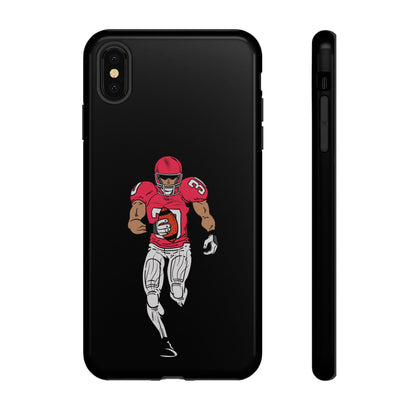 Tough Cases for Football Lovers, Personalized Sports Phone Case, Athletic Gift, Back to School, Custom Phone Cover - TRV
