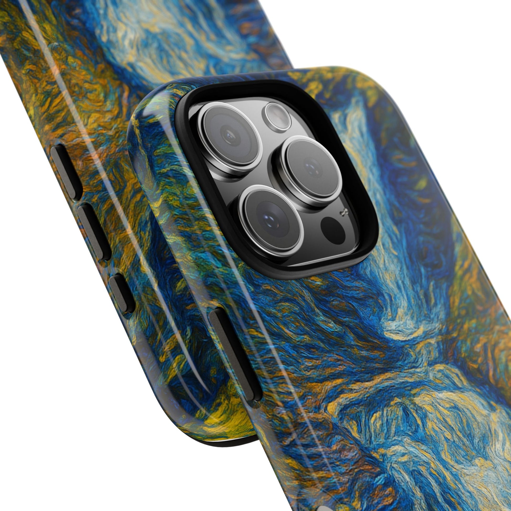 Artistic Phone Case - Waterfall Design, Unique Gift, Phone Accessory, Nature Lover, Original Artwork - TRV