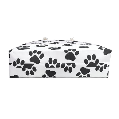 Paw Print Weekender Bag - Perfect for Pet Lovers, Travel, Gym, Beach, or Overnight Stays - TRV